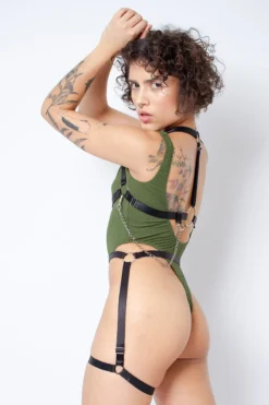 Rolling Jane Bodysuit - Military Green -Radi Style Shop Copiade MG 6935 1