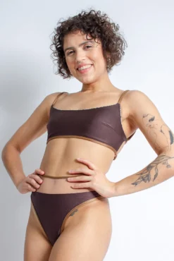 Rolling Vento Reversible Selva Bottoms - Beige Leopard/Chocolate -Radi Style Shop Copiade MG 7216