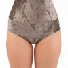 Dragonfly Betty High-Waisted Shorts - Velvet Stone