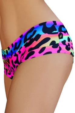 Cleo The Hurricane Hot Pants - Neon Leopard -Radi Style Shop DSC00327