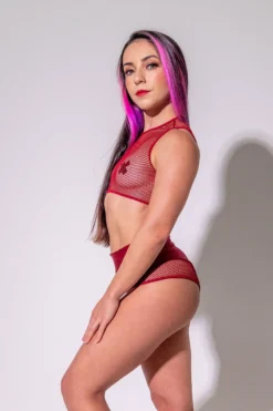 Sorte Feeling Myself Top - Red -Radi Style Shop DSC05163 1