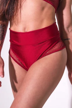 Sorte Feeling Myself Bottoms - Red -Radi Style Shop DSC05174