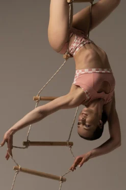 Hamade Activewear High Waisted Bottoms - Checkered Light Pink -Radi Style Shop DSC06297 af4e7c23 34e2 487b 86a5 c3af8c761db2