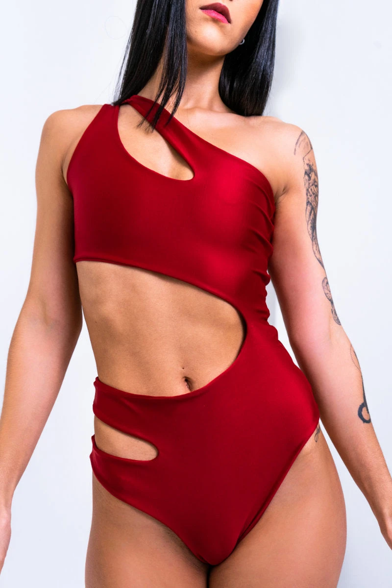 Sorte Under My Spell Bodysuit - Red 7 Sorte Under My Spell Bodysuit - Red - Image 7