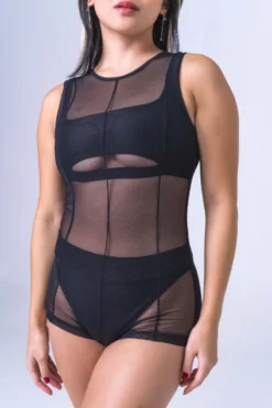 Sorte Inner Voice Bodysuit - Black -Radi Style Shop DSC7915