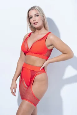 RAD Ira Biker Shorts - Red