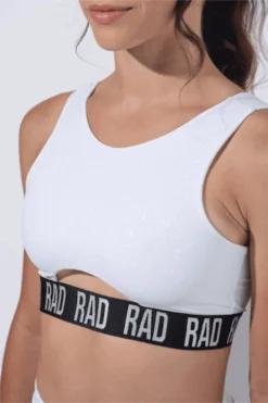 RAD Bahari Top - White Glitter