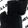 Hella Heels Classique Shoe Protector - Black Faux Suede