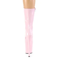 Pleaser USA Flamingo-1050 8inch Pleaser Boots - Patent Baby Pink -Radi Style Shop FLAMINGO 1050 BP M09