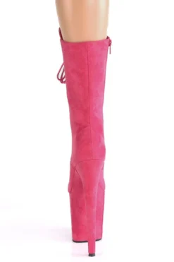 Pleaser USA Flamingo-1050FS Faux Suede 8inch Pleaser Boots - Hot Pink -Radi Style Shop FLAMINGO 1050FS HPFS M09 13179c7a 8b0d 4700 a024 ee086acb537e 1