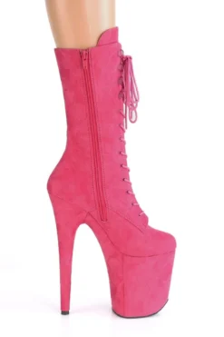 Pleaser USA Flamingo-1050FS Faux Suede 8inch Pleaser Boots - Hot Pink -Radi Style Shop FLAMINGO 1050FS HPFS M13 0e3abc0d 9f76 4930 ba61 0155df189c45 1