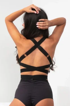 Lunalae Fallon Top - Recycled Black -Radi Style Shop FallonTopRecycled11