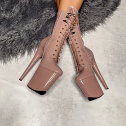 Hella Heels LipKit 8inch Boots - Boujee -Radi Style Shop File 008 Edit