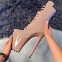 Hella Heels LipKit 8inch Boots - Boujee 13 Hella Heels LipKit 8inch Boots - Boujee -Radi Style Shop File 012 Edit 1