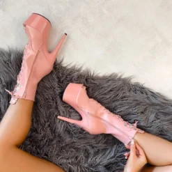 Hella Heels LipKit Open Toe 7inch Boots - Candy Shop -Radi Style Shop File 015 Edit