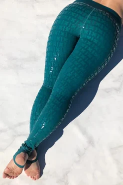 CXIX Gecko Grip Leggings - Teal 7 CXIX Gecko Grip Leggings - Teal -Radi Style Shop Gecko teal2