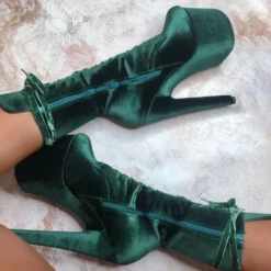 Hella Heels BabyDoll Velvet 7inch Boots - NY Gangster -Radi Style Shop HBDNYGangster2 900x c2033625 bc19 415c b9d7 cce6ee94df53