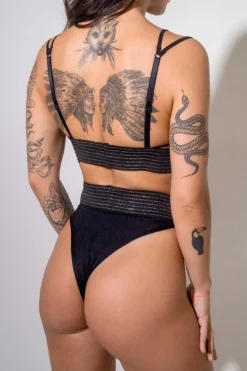 Sorte Heat Shorts - Black -Radi Style Shop HEAT11