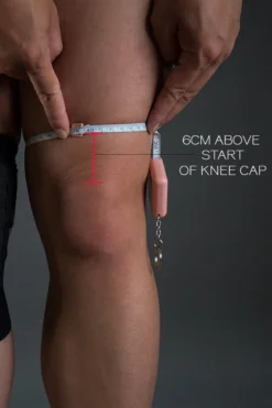 Tatiana Active Ultimate Kneepads - Black -Radi Style Shop Howtomeasure