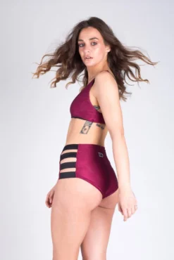 Paradise Chick High Waisted Shorts - Cherry -Radi Style Shop IMG 0024 227f6d8c ad0f 466d 80c1 9d8aa6d20f80