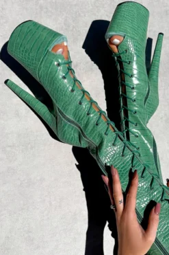 Hella Heels Killing Adam Open Toe Knee High Boots - 8inch -Radi Style Shop IMG 0154 736218d4 f354 4edf a7cb ba544908ef87 1