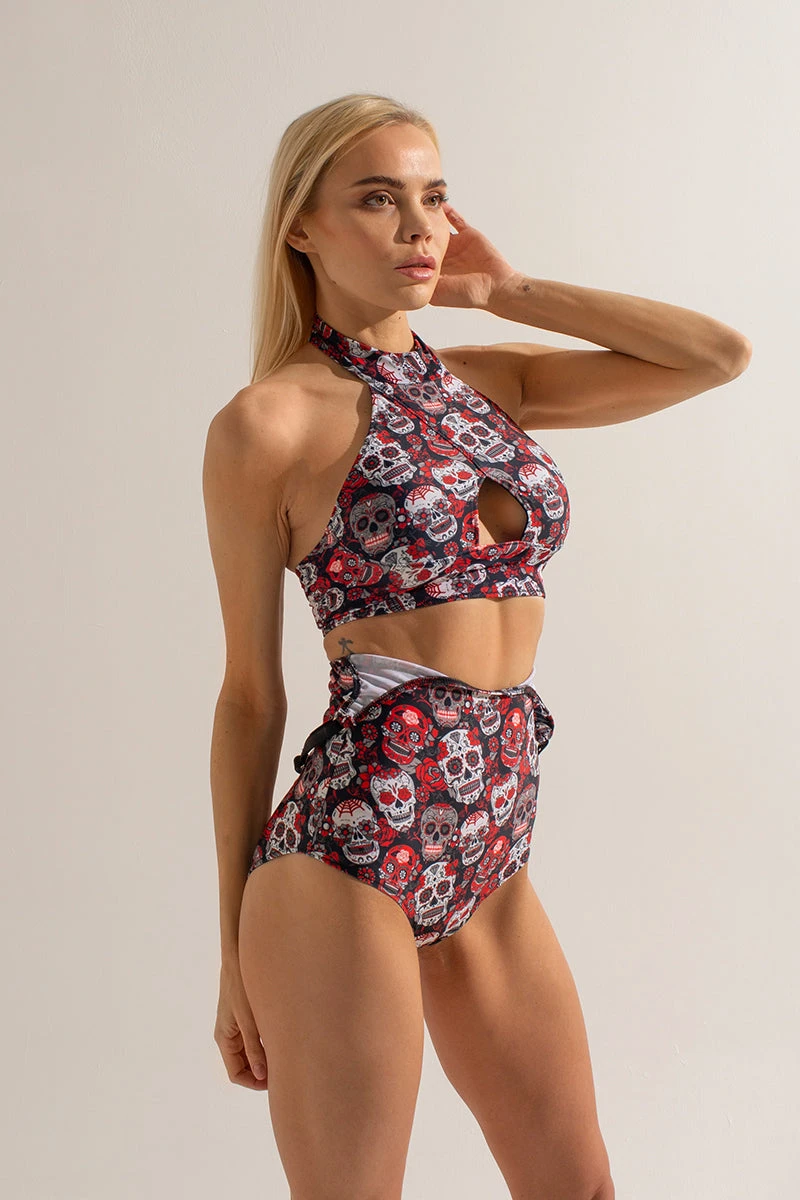Shark Polewear Sling Shorts - Sugar Skulls 9 Shark Polewear Sling Shorts - Sugar Skulls - Image 9