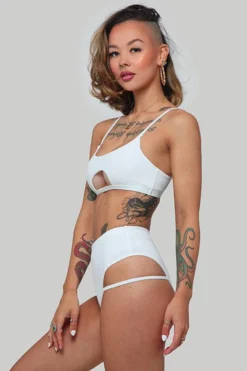 CXIX LA Bottoms - Ribbed White -Radi Style Shop IMG 0254 LOW