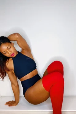 Thigh High Legwarmers - Red -Radi Style Shop IMG 0725