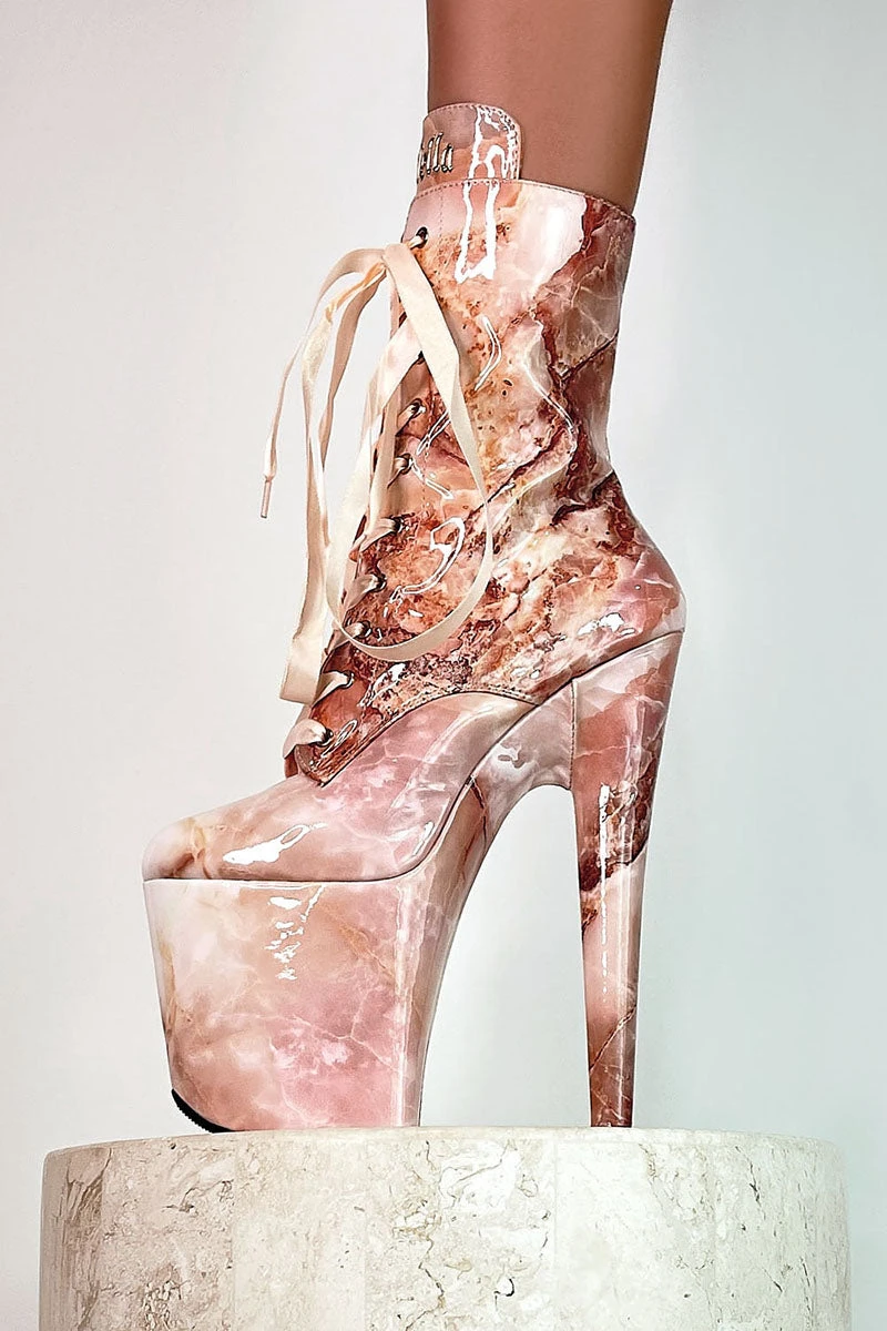 Hella Heels Renaissance 8inch Boots - Mercy 1 Hella Heels Renaissance 8inch Boots - Mercy