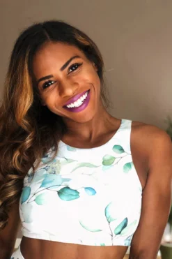 The Enviro Co. High Neck Crop Top - Daintree Day -Radi Style Shop IMG 5064 1