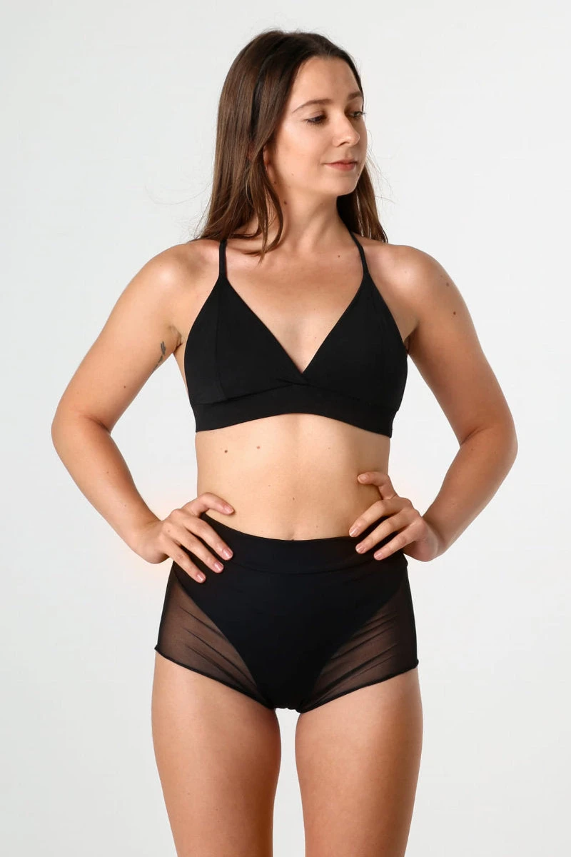 REV ACTIV Hottie Shorts - Black Mesh 2 REV ACTIV Hottie Shorts - Black Mesh - Image 2
