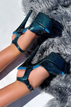 Hella Heels The Glitterati 7inch Stilettos - Ocean Eyes -Radi Style Shop IMG 7170