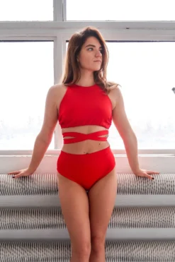 REV ACTIV Second Skin Top - Red 11 REV ACTIV Second Skin Top - Red -Radi Style Shop IMG 7755 1