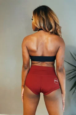 The Enviro Co. Smoove Shorts - Wine -Radi Style Shop IMG 8085