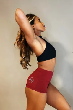 The Enviro Co. Smoove Shorts - Wine -Radi Style Shop IMG 8088