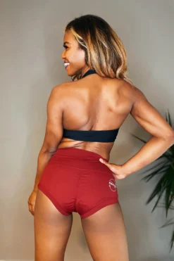 The Enviro Co. Smoove Shorts - Wine -Radi Style Shop IMG 8091