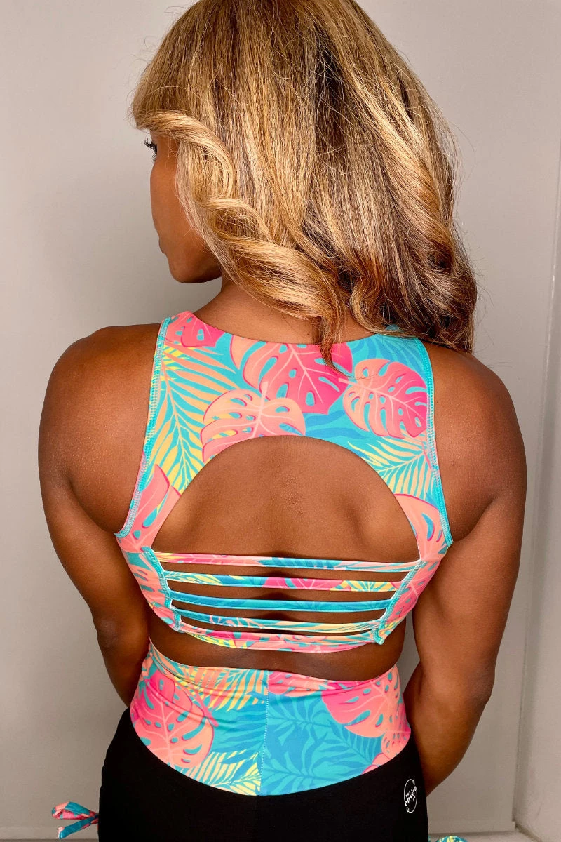 The Enviro Co. Strappy Top - Tropical Vibes 1 The Enviro Co. Strappy Top - Tropical Vibes