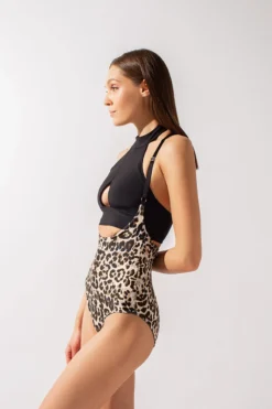 Shark Polewear Double-sided Sling Shorts - Leopard/Black 8 Shark Polewear Double-sided Sling Shorts - Leopard/Black -Radi Style Shop IMG 9956