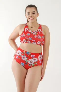 Pole Addict Openback Top - Just Blossom -Radi Style Shop JustBlossomOpenback HW1 1