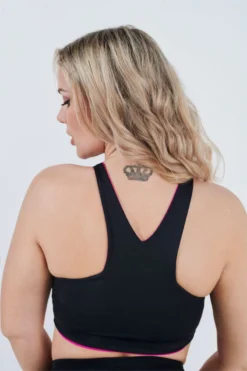 RAD Lover Reversible Top - Hot Pink/Black -Radi Style Shop KOS 3493 1