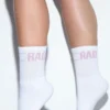 RAD Socks - Pink Lurex
