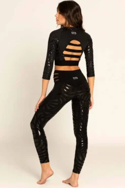 Paradise Chick Superhero Series Extra Sticky Leggings - Aztec -Radi Style Shop LEGGINGSEXTRASTICKYSUPERHEROAZTEC3 1