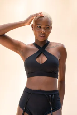 Lunalae Roxy Top - Recycled Black -Radi Style Shop LunaLae 22 1177