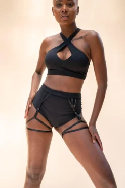 Lunalae Roxy Top - Recycled Black -Radi Style Shop LunaLae 22 1194 1