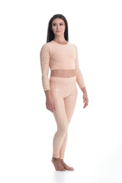 Paradise Chick Superhero Series Ultra Grip Leggings - Beige Leopard -Radi Style Shop MG 1830 copy