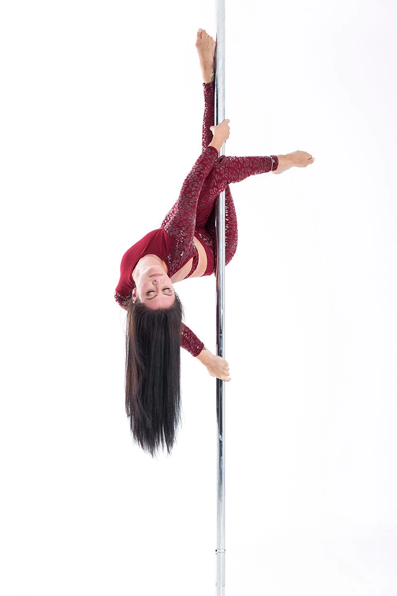 Paradise Chick Superhero Series Ultra Grip Leggings - Cherry Leopard 6 Paradise Chick Superhero Series Ultra Grip Leggings - Cherry Leopard - Image 6