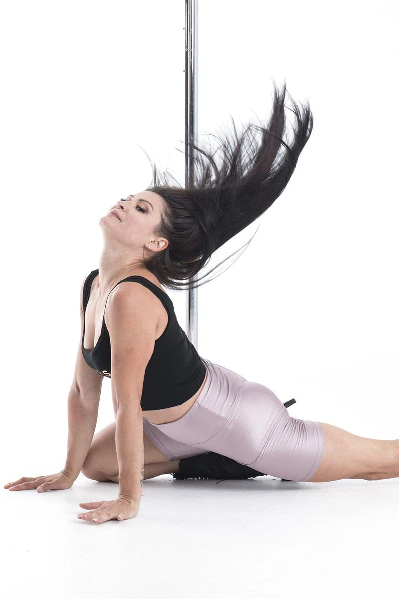 Paradise Chick Biker Shorts - Lilac 9 Paradise Chick Biker Shorts - Lilac - Image 9