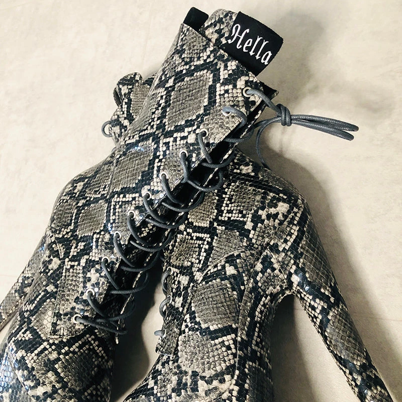 Hella Heels Maneater Boots - 7inch 3 Hella Heels Maneater Boots - 7inch - Image 3