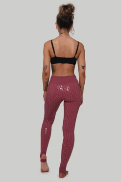 CXIX Gecko Grip Leggings - Mauve 10 CXIX Gecko Grip Leggings - Mauve -Radi Style Shop MauveGeckoGrip4 1