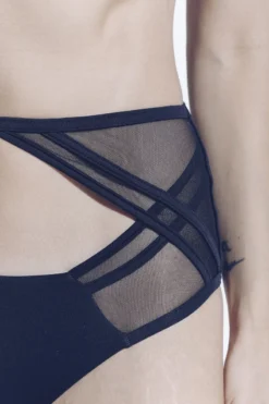 MilaKrasna Silvia Bottoms - Black -Radi Style Shop MilaKrasna poledance silvia bottom black front detail lookbook 1